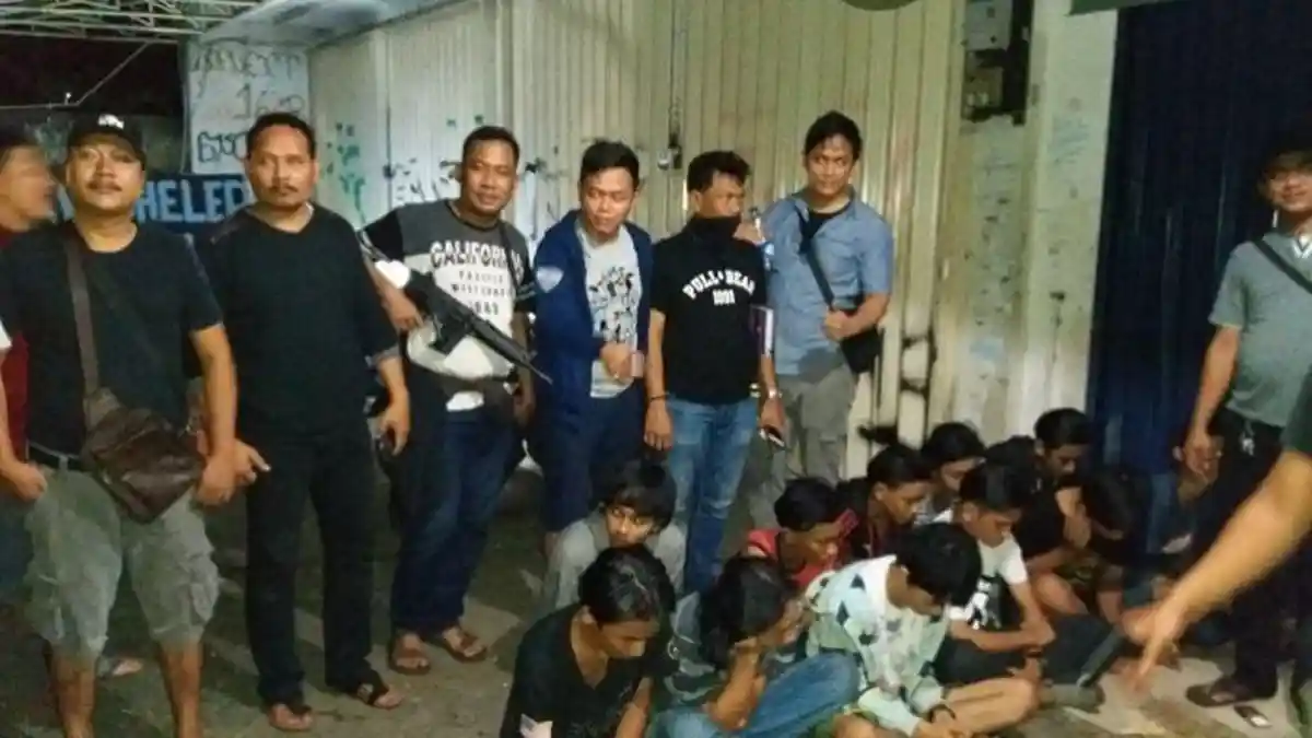 Belasan ABG di Ciputat Diamankan gara-gara Tawuran Massal