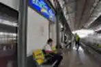 Stasiun Semarang Poncol Masih Lengang