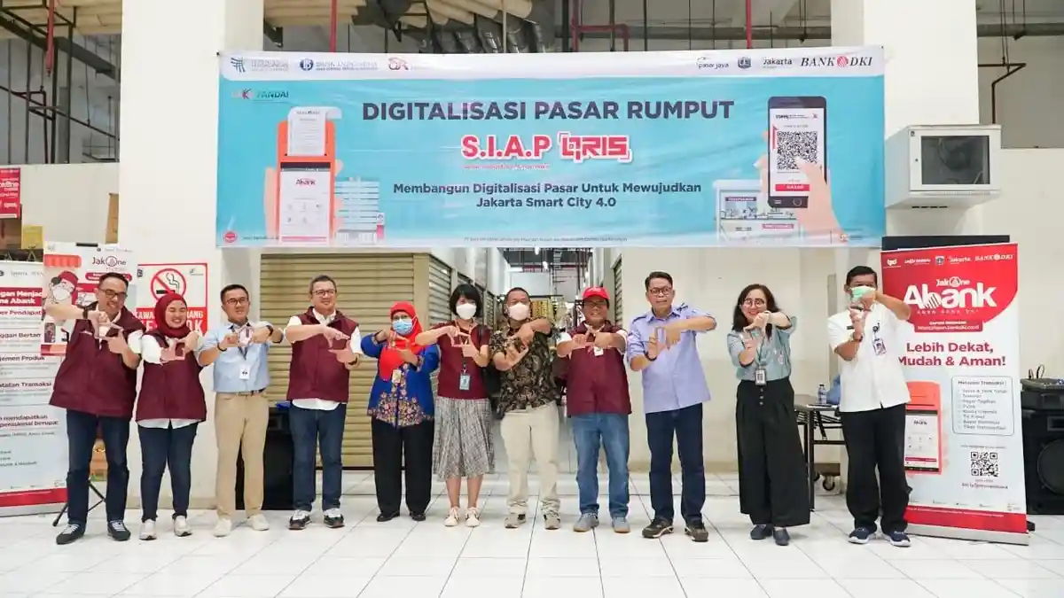Pemprov DKI Perluas Penerapan Digitalisasi Transaksi ke Pasar-pasar Ibu Kota