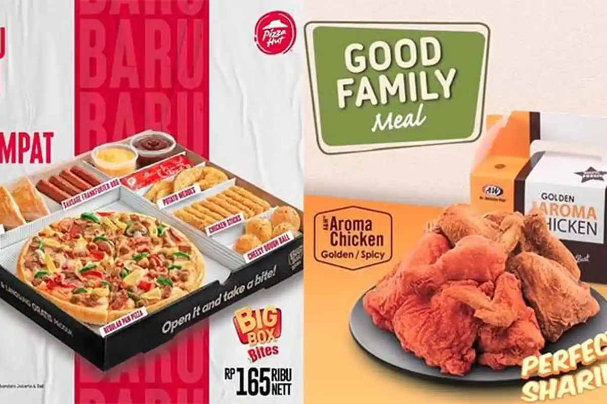 Promo Makanan Hari Ini 19 September 2022, McD KFC Pizza Hut JCO Hokben Dunkin Donuts BreadTalk A&W