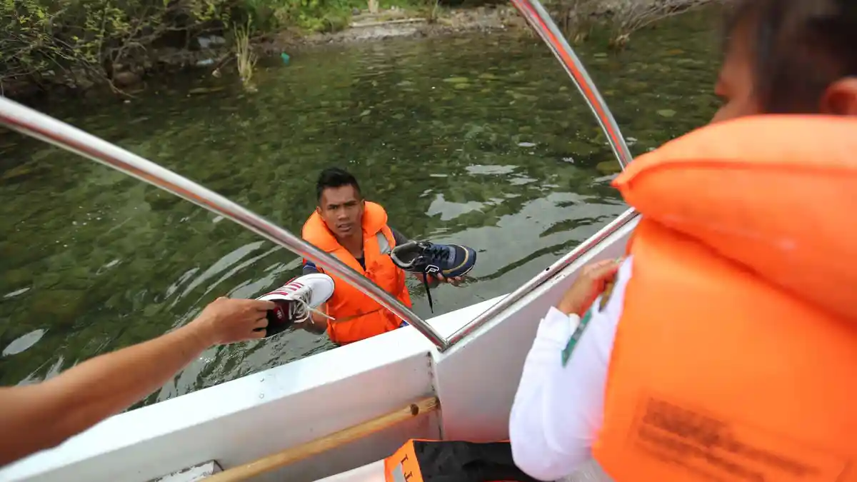 Suhu Air Danau Toba di Kedalaman 450 Meter Sentuh Suhu 0 Derajat