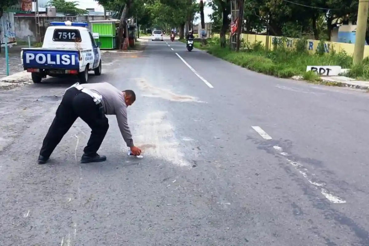 Kecelakaan Motor Vs Truk Boks di Tasikmadu Karanganyar, Pembonceng Warga Jaten Tewas