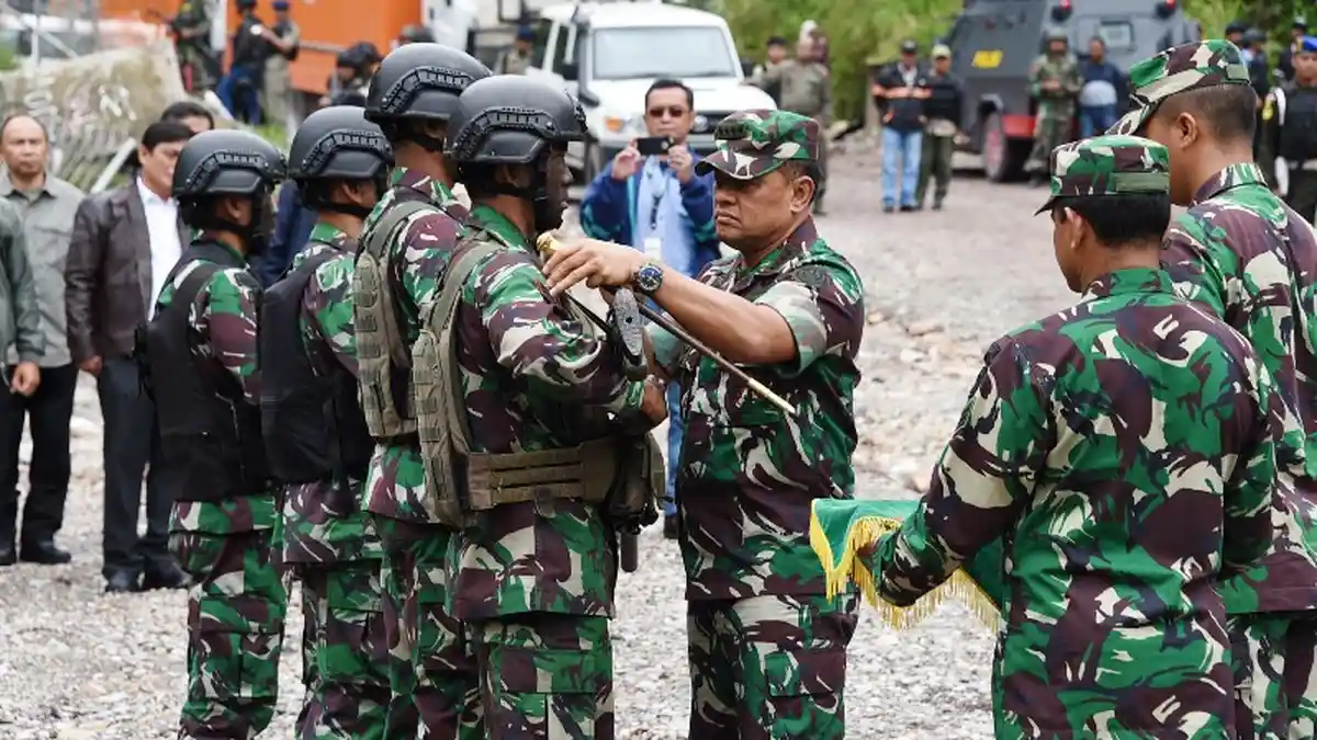 Panglima TNI Beri Penghargaan Prajurit yang Bebaskan Sandera di Papua
