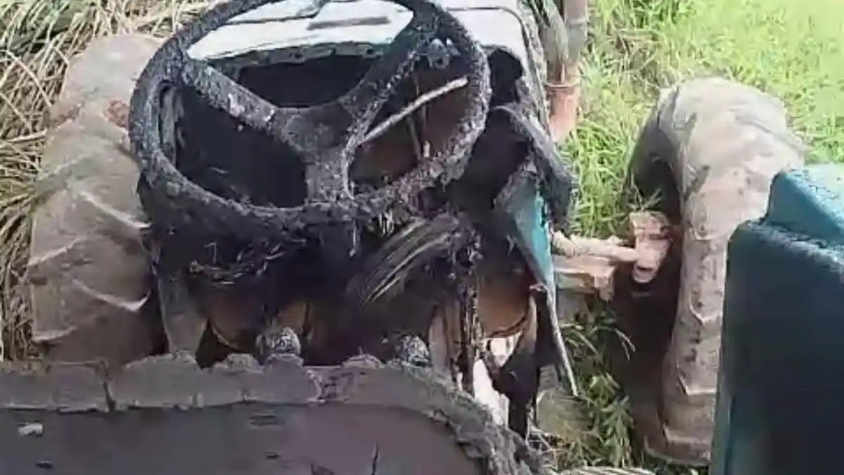 Kantor PT Prima Alumga Diserang Massa,  Traktor hingga Pos Jaga Dibakar 