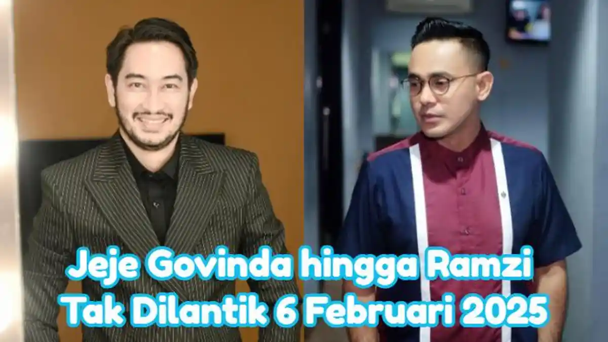 Jeje Govinda hingga Ramzi Tidak Dilantik Prabowo Jadi Kepala Daerah ...
