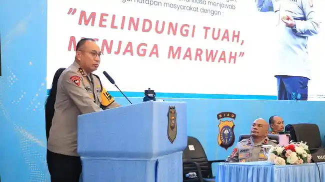 Irjen Herry Heryawan: Angka Kriminalitas di Riau Turun pada 2025, Penyelesaian Perkara 81 Persen