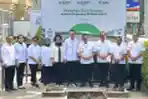 Peletakan Batu Pertama Skybridge RS Bunda