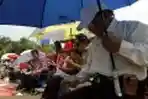 Ibadah Minggu di Depan Istana Merdeka
