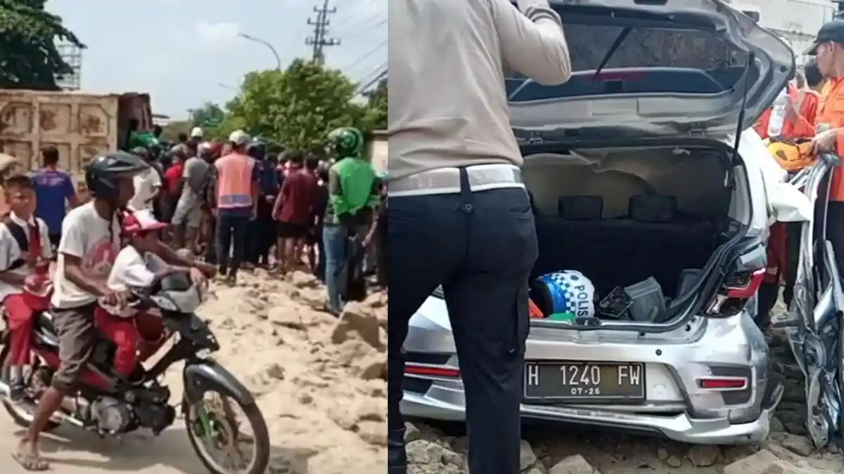 Kronologi Kecelakaan Maut di Ngaliyan Semarang, 1 Orang Tewas Tertimpa Dump Truk