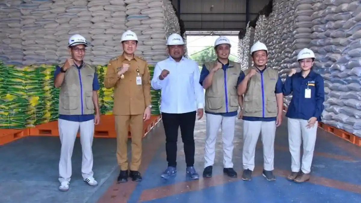 Memasuki Fenomena El Nino, Wabup Sukoharjo Pastikan Stok Beras di Bulog Kabupaten Terbilang Aman