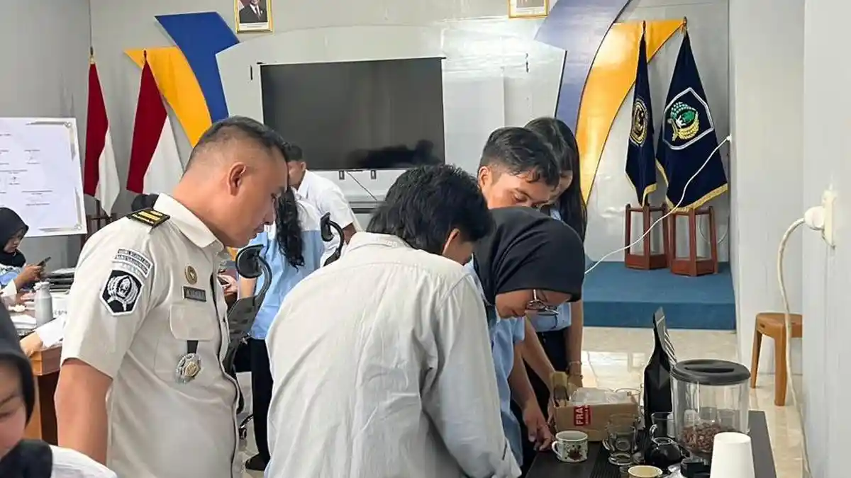 Bapas Tanjungpandan Gandeng BPVP Gelar Pelatihan Barista