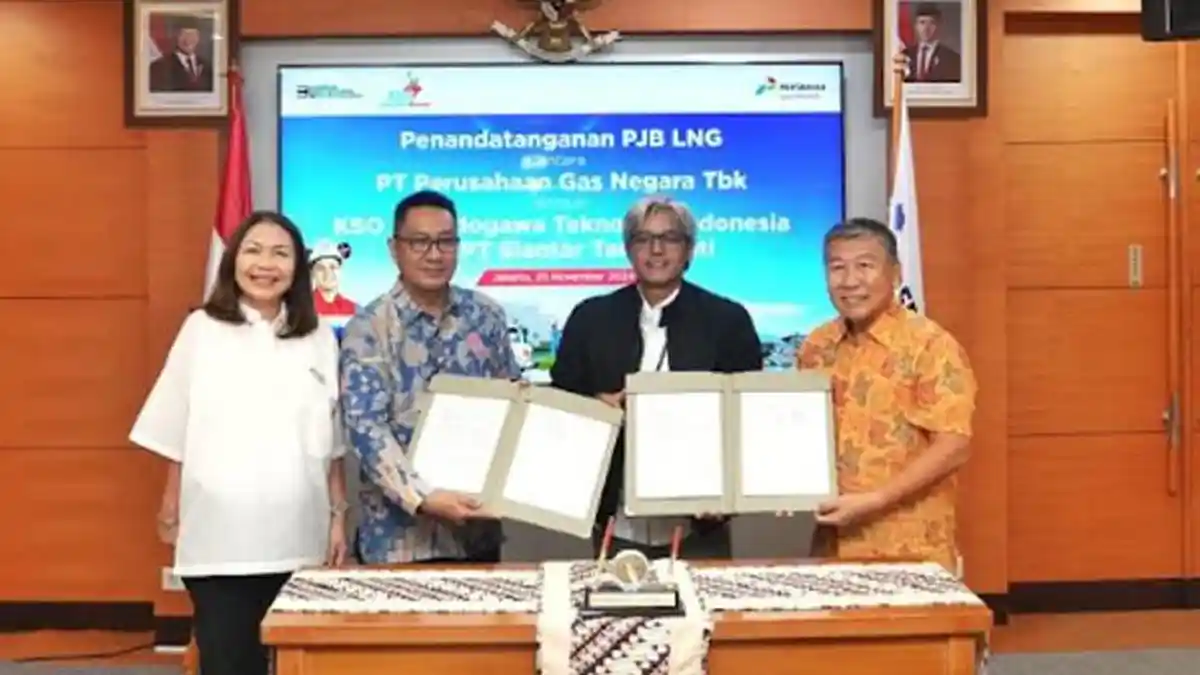PGN Tandatangani Perjanjian Jual-Beli LNG dengan Pelanggan Industri di ...