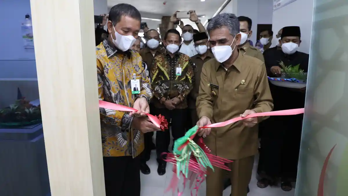 Permudah Layanan Transaksi, Payment Point Bank Aceh Resmi Beroperasi di Kantor Bupati