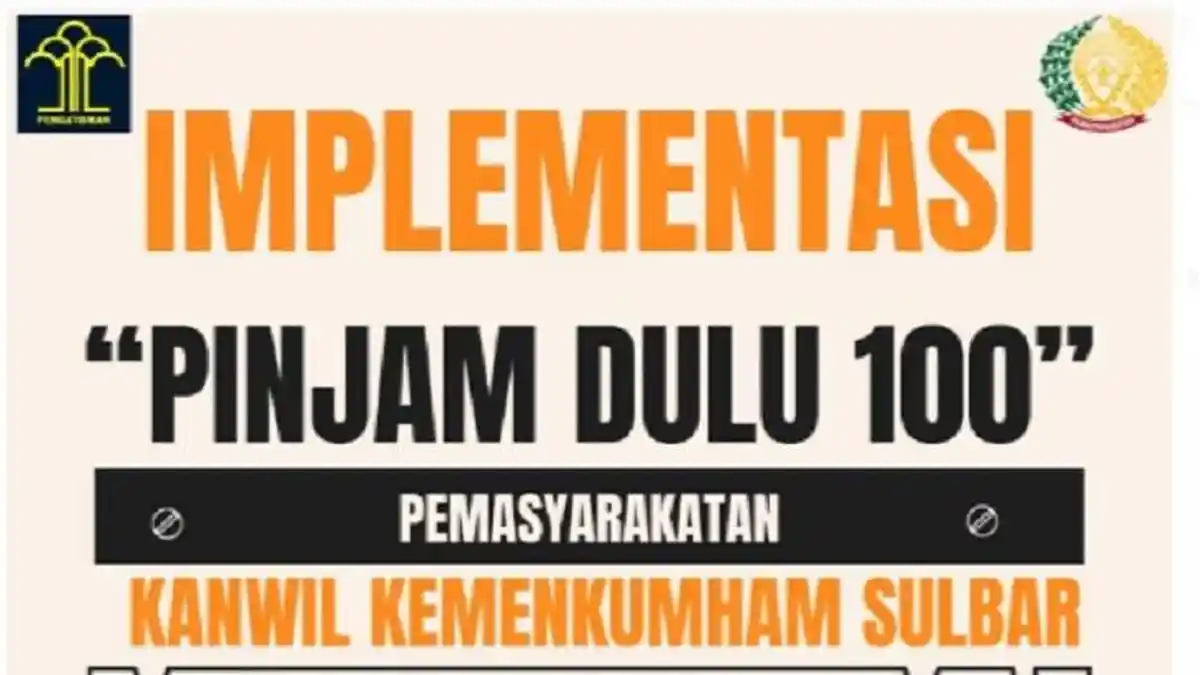 Kemenkumham Sulbar Punya Program “Pinjam Dulu 100” Marasidin Ajak Jajaran Implementasikan