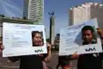 Aksi Kawal Kasus Korupsi E KTP di CFD