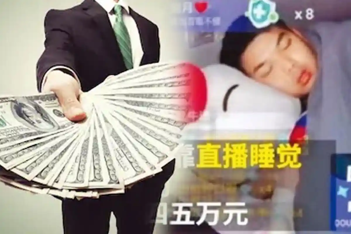 Impian Kaum Rebahan, Pria ini Dapat Ratusan Juta dari Siaran Langsung Dirinya yang Sedang Tidur