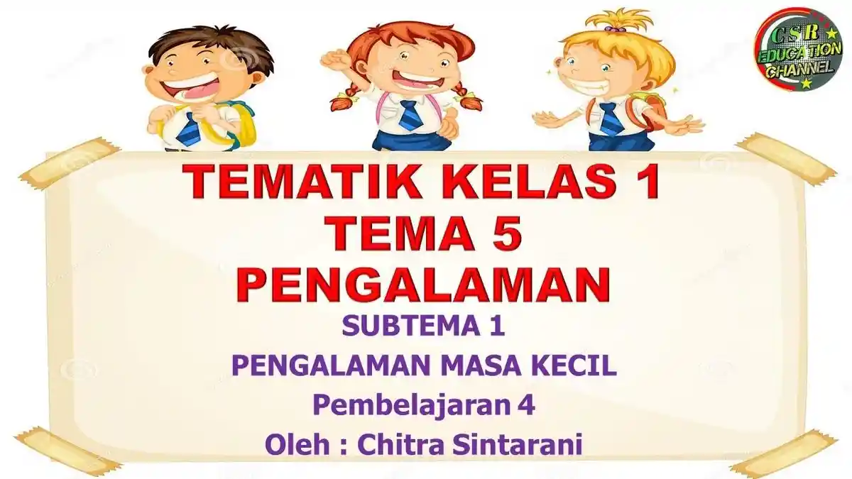 Soal & Kunci Jawaban Tematik 5 Subtema 1 Kelas 1 SD Pembelajaran 4 Halaman 27 28 dan 29