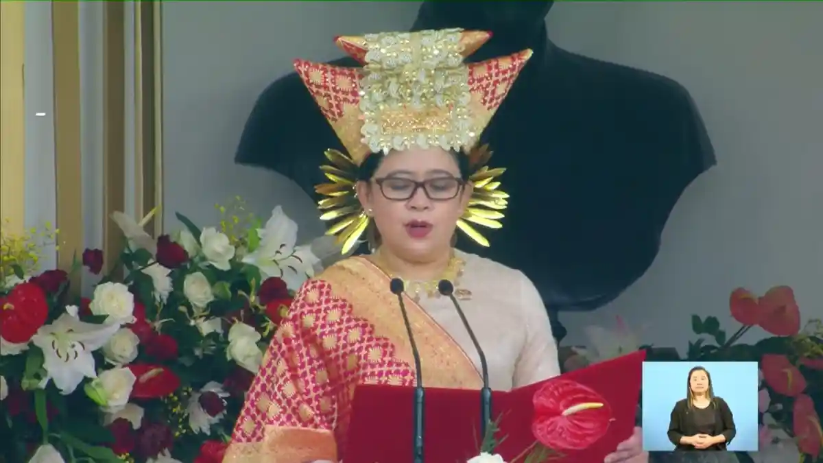 Puan Maharani Baca Teks Proklamasi: Kakek Saya Saat Itu Membacakan, Kemudian Cucu Perempuannya