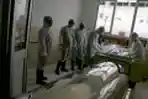 Simulasi Penanganan Wabah Virus Corona di Semarang
