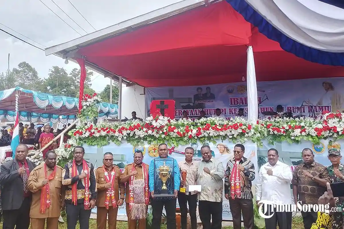 Perayaan 73 Tahun Injil Masuk Tanah Kamiu Maybrat, Pejabat di Teras Papua Barat Daya Hadir