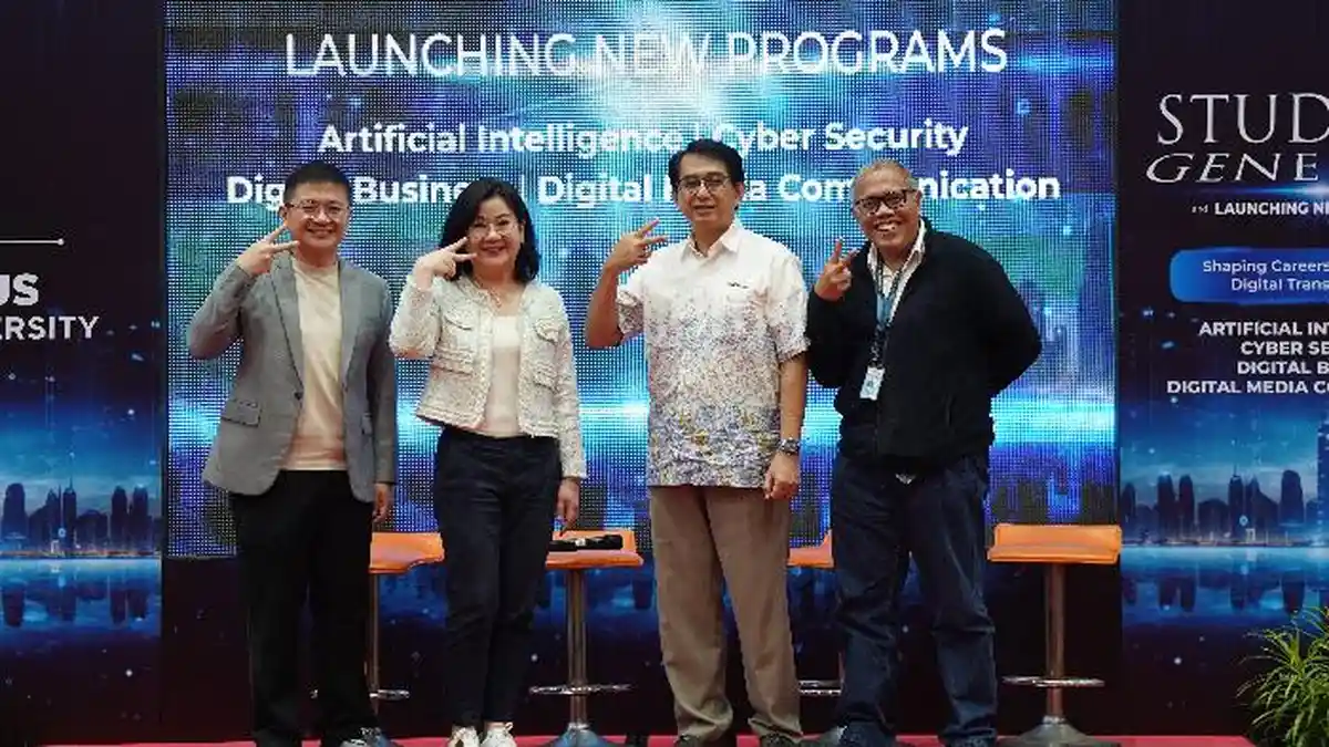 Jawab Kebutuhan Industri Digital, BINUS University Rilis 4 Prodi Baru Berbasis Teknologi