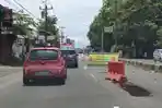 Arus Lalu Lintas Tersendat Hingga 1 Kilometer, Imbas Perbaikan Jalan di Jenderal Sudirman Batang