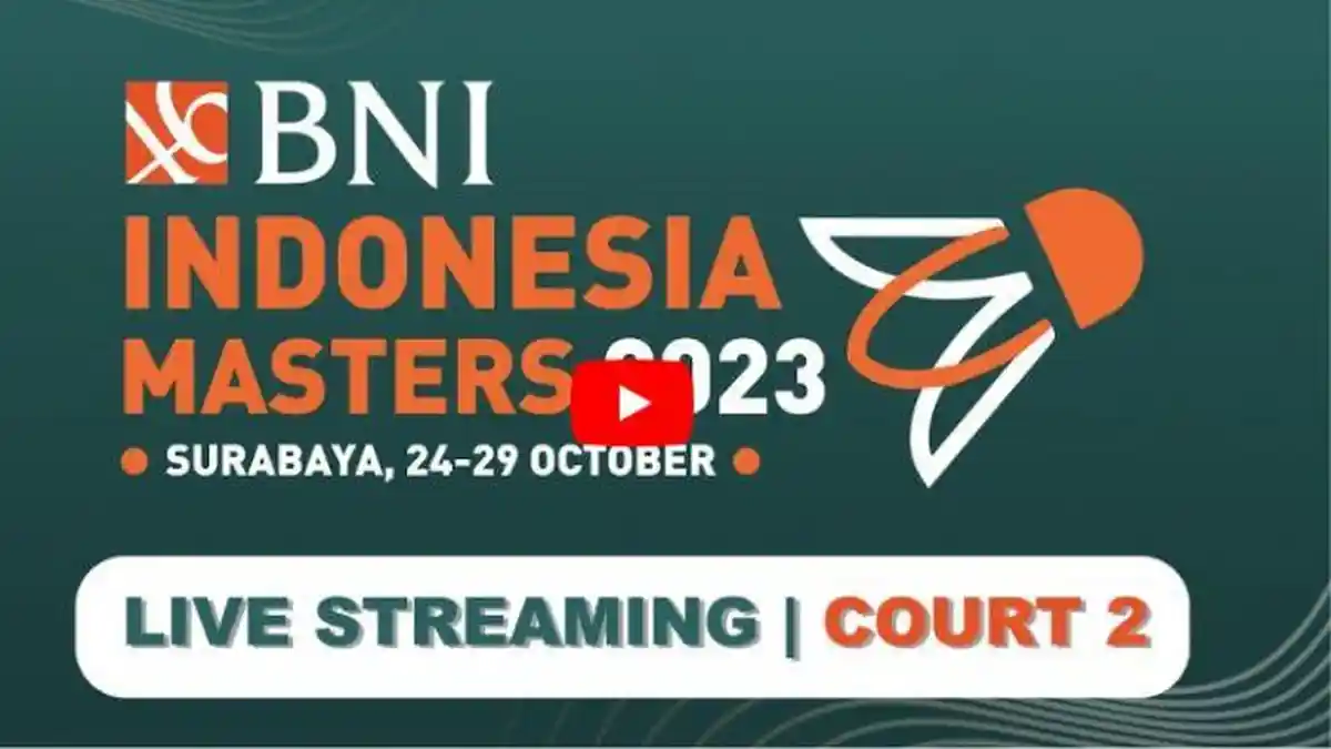 Live Streaming Badminton Indonesian Master 2023 di Surabaya, Ada 9 Wakil Indonesia yang Bermain