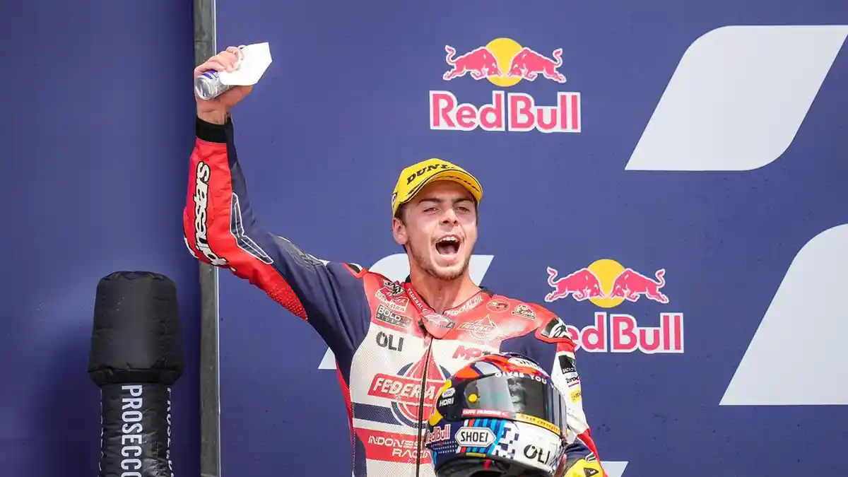 Pebalap Tim Indonesia Podium Dua di GP Moto2 Amerika, Diggia Perbaiki Peringkat Klasemen