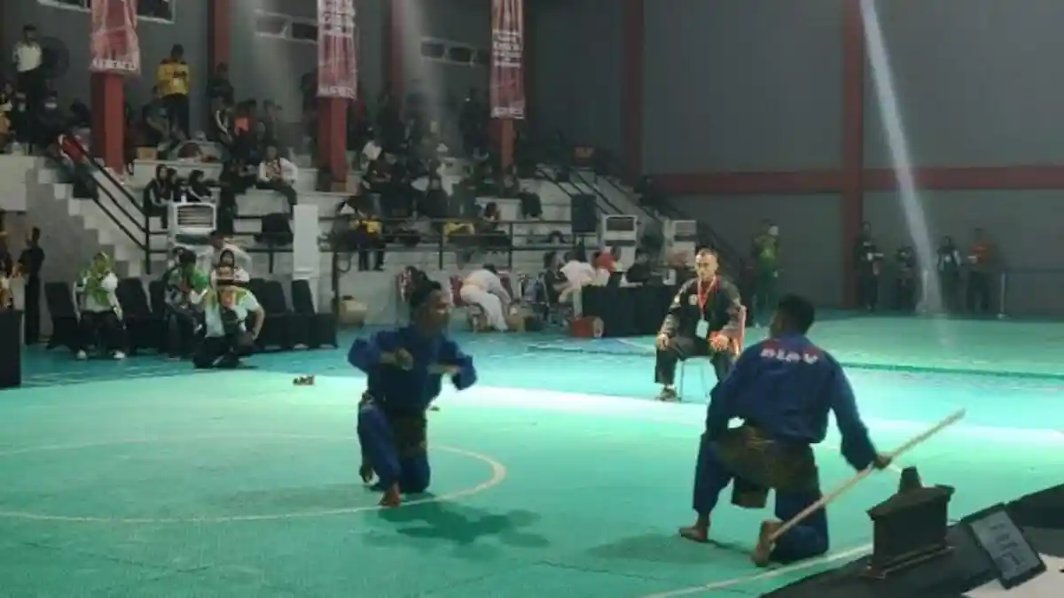 Ratusan Peserta Ikuti Perlombaan Pencak silat Pospenas IX