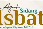 LINK Live Streaming Sidang Isbat Penentuan 1 Syawal 1447 H Idul Fitri 2026