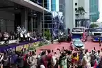 Kanwil Kemenkum Kalsel Saksikan Pelepasan Mudik Bersama Keluarga Besar Pengayoman