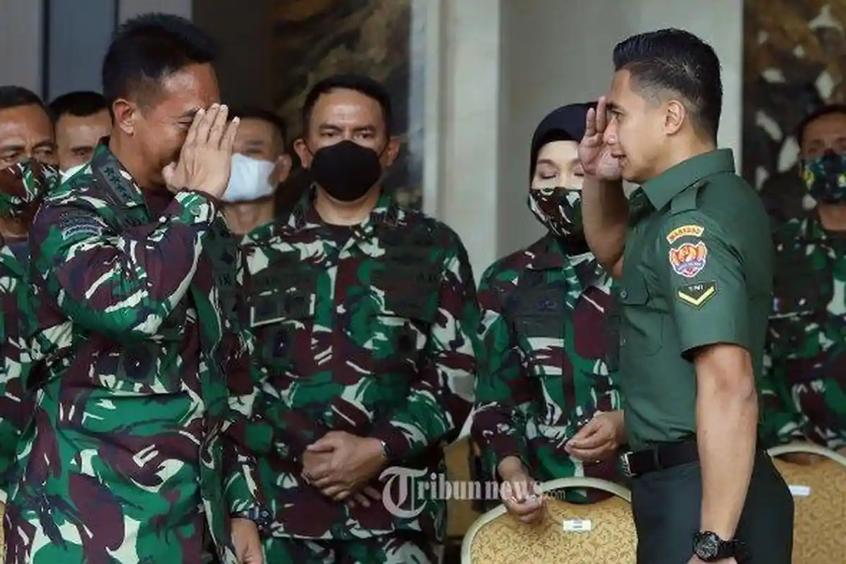 Aprilio Manganang Dapat Tugas Baru Jadi Koki Para Jenderal, Masakannya Dipuji KSAD Andika Perkasa