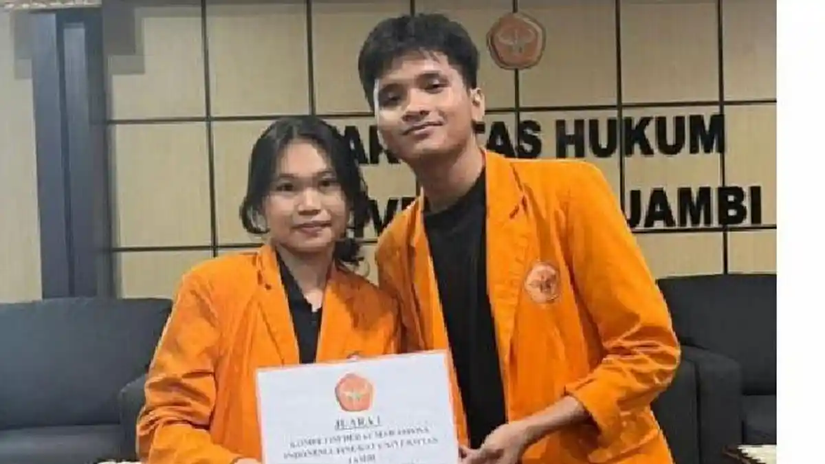 Jesaya dan Laura, Mahasiswa Ilmu Hukum Peraih Juara 1 KDMI UNJA