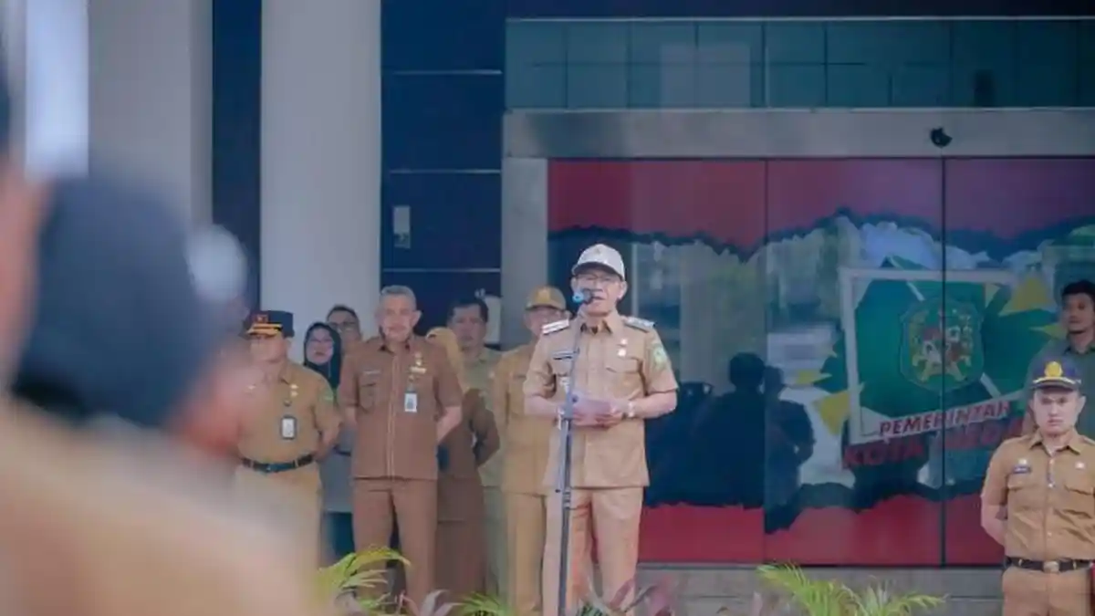 Pimpin Apel Pagi Perdana sebagai Wakil Wali Kota Medan, Zakiyuddin: Fokus Stabilitas Harga Pangan