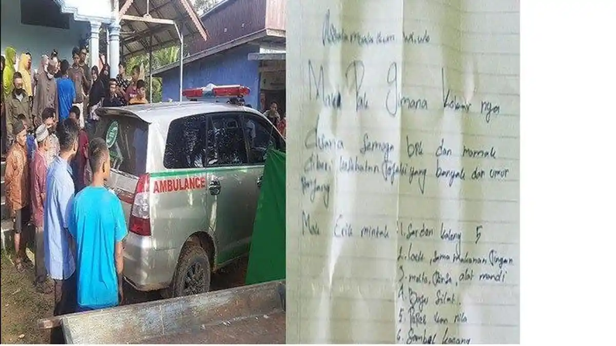 Jadi Yatim Piatu Dalam Sehari, Bocah Ini Kenang Surat Terakhir Untuk Ortu: Ma, Pa Gimana Kabarnya?