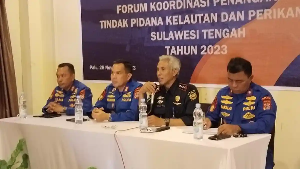 DKP Sulteng Amankan 3 Nelayan asal Kendari Diduga Pelaku Destructive Fishing