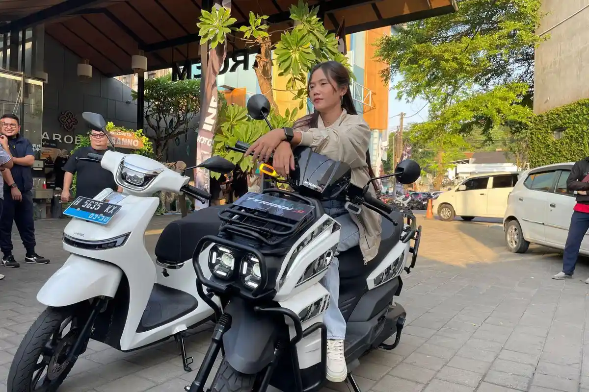 Spesifikasi dan Harga OTR Motor Listrik Tyranno di Kota Semarang, Jarak Tempuh 110 KM Sekali Charge