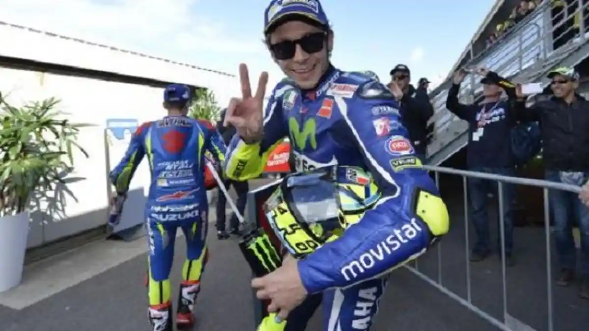 Valentino Rossi Pembalap Paling Jarang Jatuh dan Kecelakaan Musim Ini, Apa Rahasianya?