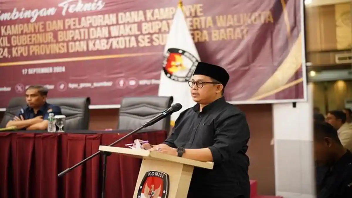 KPU Sumbar Tetapkan Dua Pasangan Calon Sebagai Peserta Pilgub Sumbar 2024