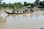 Siaga Merah Banjir Bengawan Solo, BPBD Bojonegoro Siapkan Evakuasi, Air Melanda Permukiman Warga