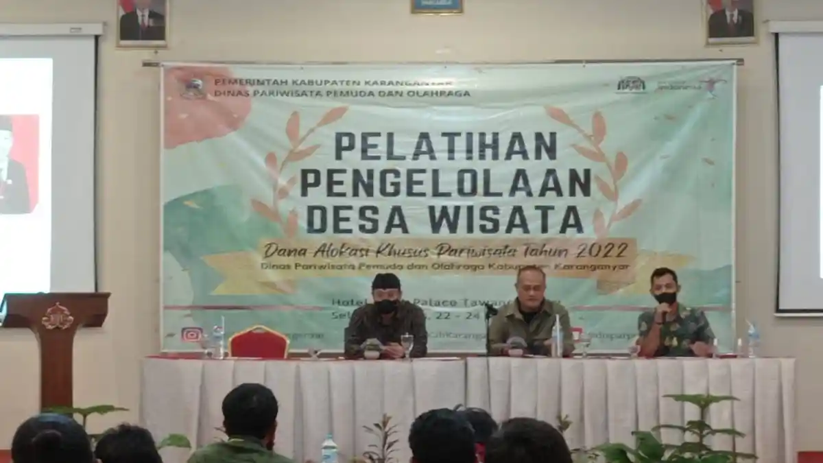 30 Pengelola Desa Wisata di Karanganyar Ikuti Pelatihan
