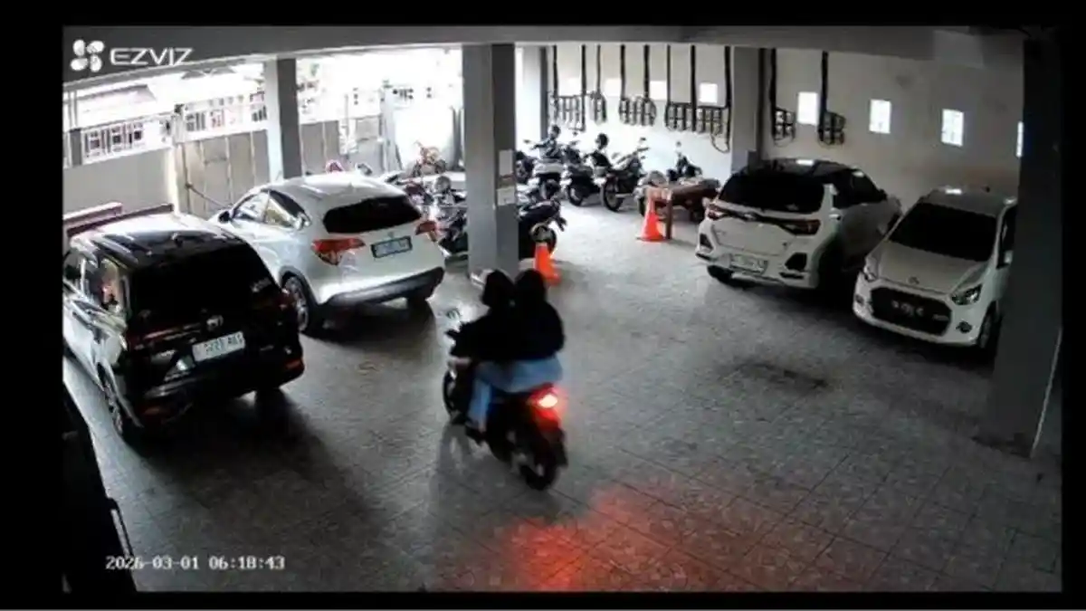 Seorang Perempuan Terekam Jadi Eksekutor Curanmor di Surabaya, Polisi Minta Waspada