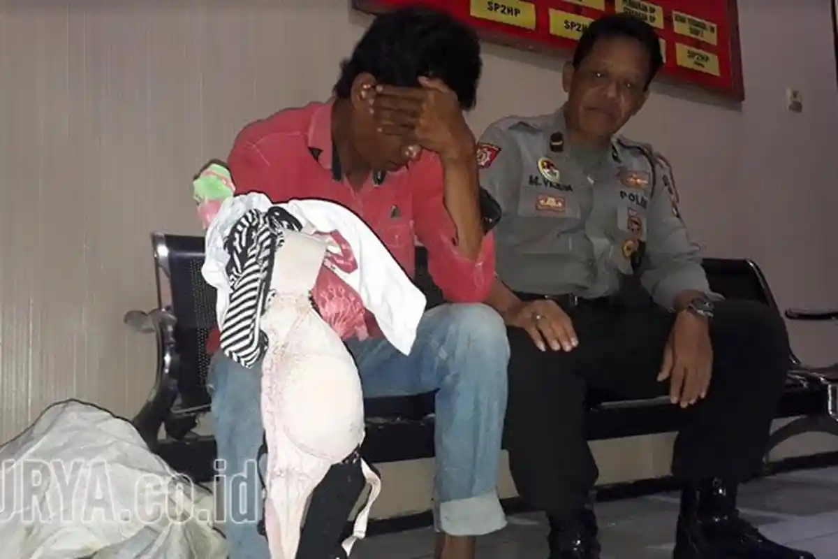 Setelah Cerai, Duda Ini Jadi Hobi Curi Celana Dalam Perempuan