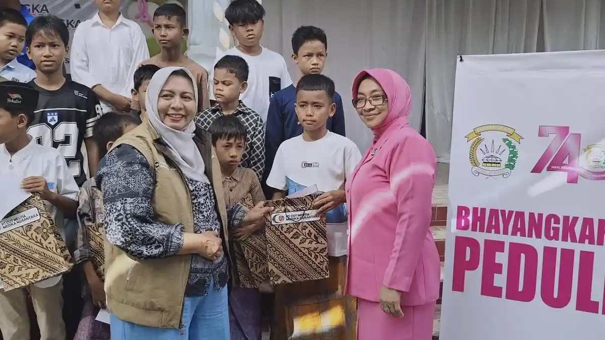 Khitan Massal Warnai Rangkaian HUT Ke-13 PT CMN dan HUT Ke-80 Bhayangkara - Serambinews.com