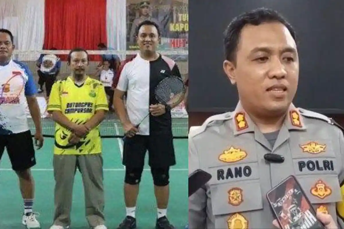 Sosok AKBP Rano Hadiyanto yang Main Bulutangkis Bareng Iptu Rudiana Ayah Pacar Vina Cirebon