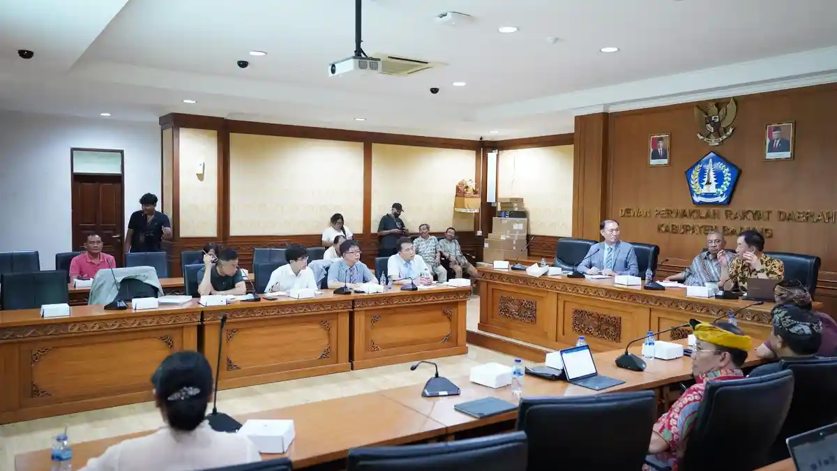 Bahas Penanganan Sampah, DPRD Badung Gandeng Perusahaan Asal Korea