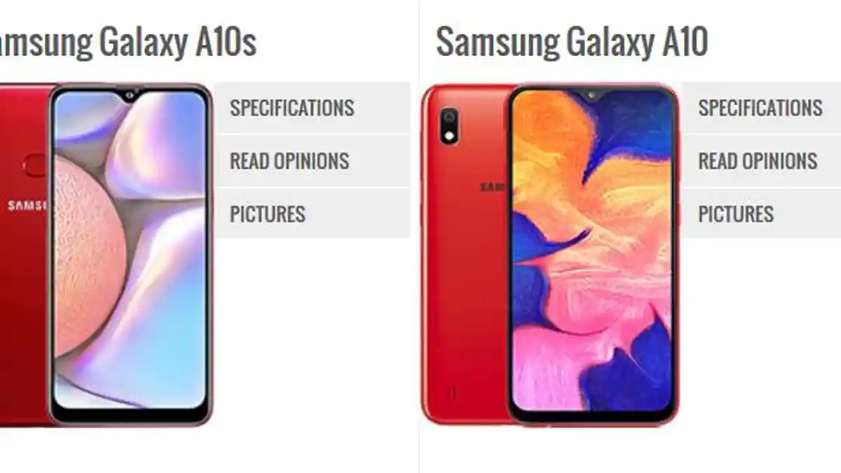 Samsung Galaxy A10s dan A10, Ini Perbandingan Harga dan Spesifikasinya, Kamu Pilih Mana?