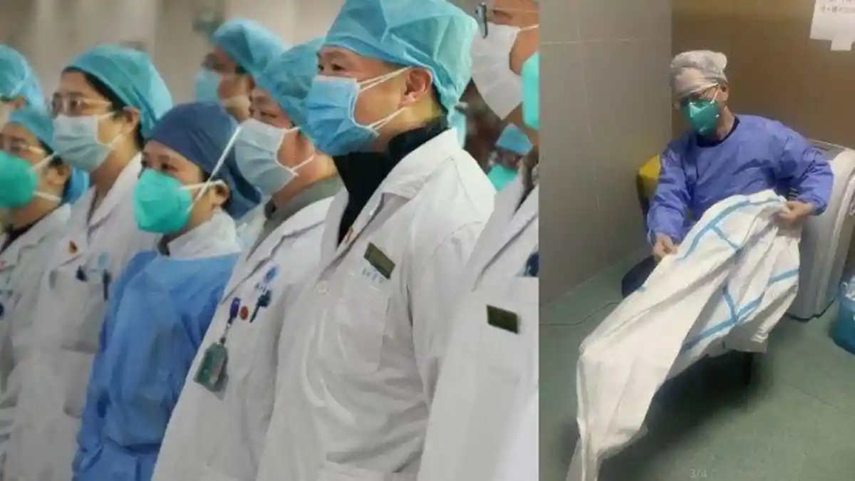 Saking Sibuk Hadapi Ribuan Pasien Virus Corona, Tim Medis Sampai Gunakan Popok, Beberkan Alasan Lain
