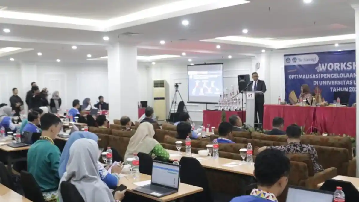 Warek PKTIK Unila Sebut Website Adalah Citra Institusi
