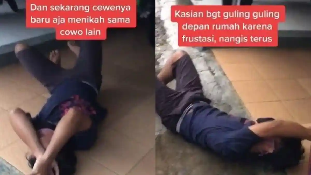 9 Tahun Jagain Jodoh Orang, Pria Nangis Guling-guling Depan Rumah Ingat Mantan yang Sudah Nikah